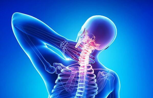 kakla sāpes ar osteohondrozi