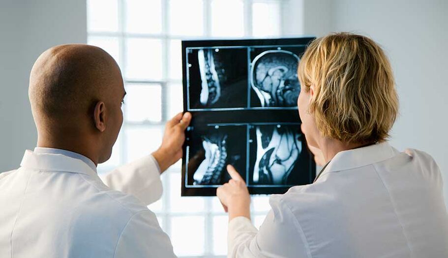 dzemdes kakla osteohondrozes diagnostika pēc attēliem